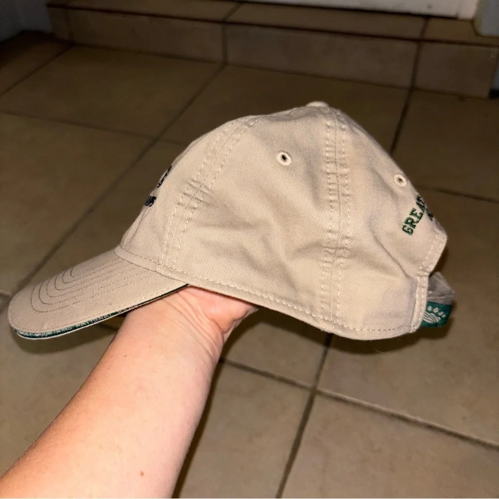 Great Smoky Mountains National Park Beige Baseball Hat
